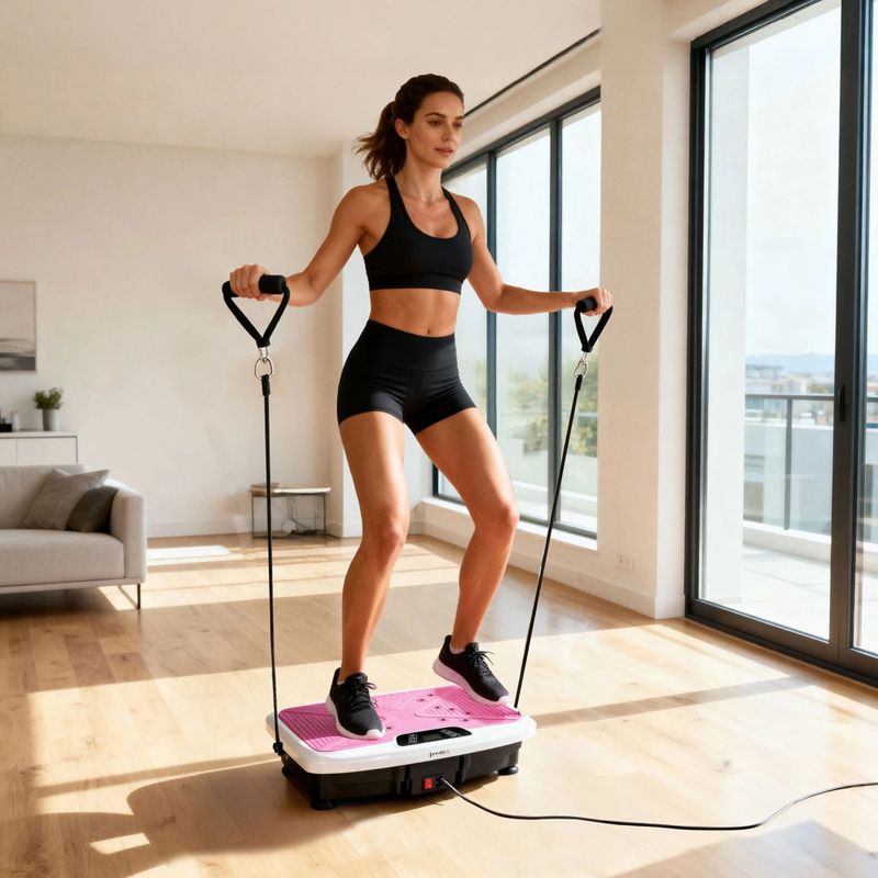 Platforma wibracyjna HMS SVP45 pink 11