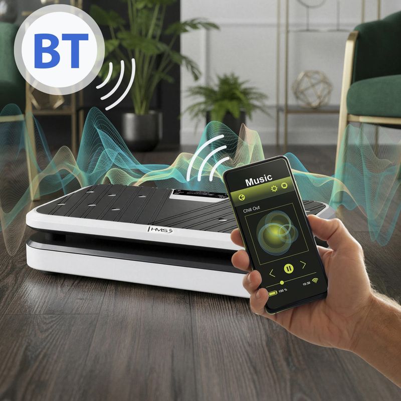 Platforma wibracyjna HMS SVP09 black/white 9