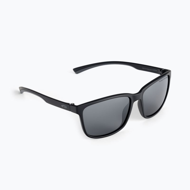 Okulary przeciwsłoneczne GOG Sunwave matt black/grey/smoke