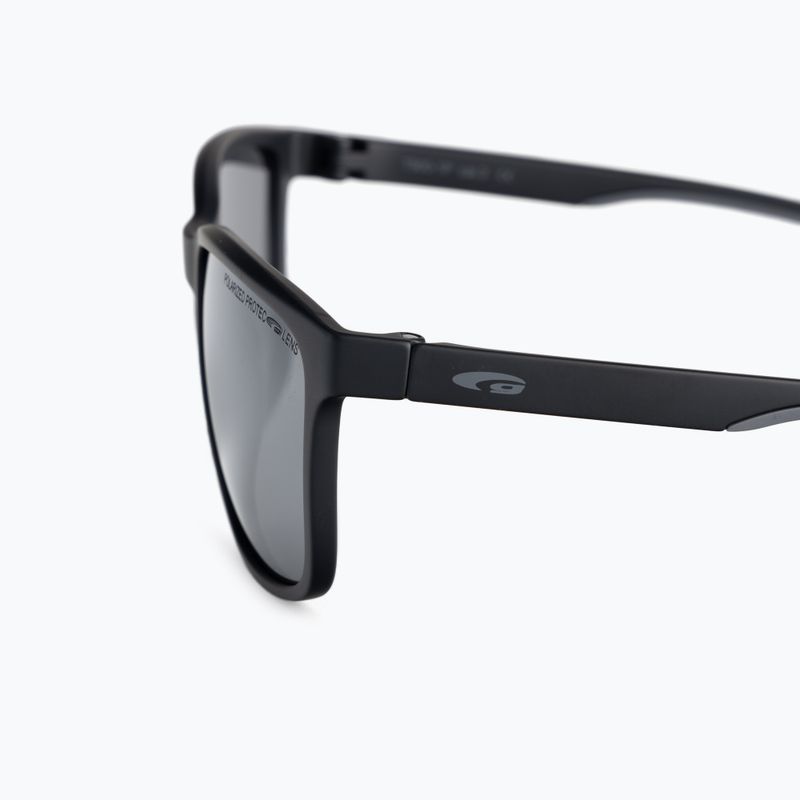 Okulary przeciwsłoneczne GOG Sunwave matt black/grey/smoke 5
