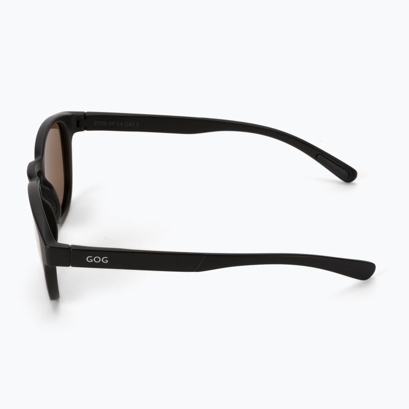 Okulary przeciwsłoneczne GOG Hermosa matt black/gold/gold mirror 4