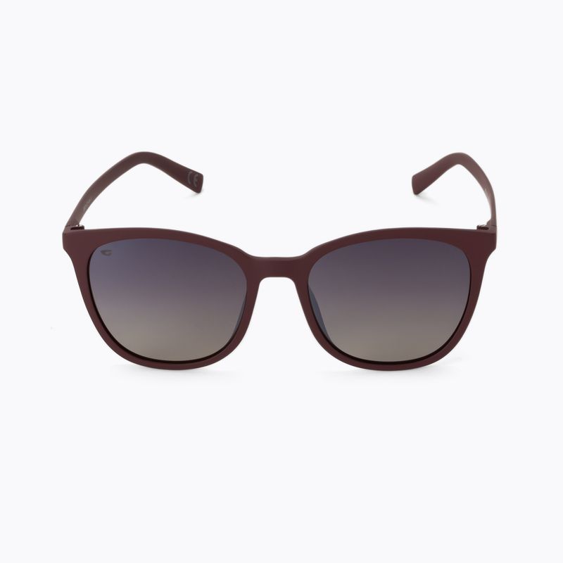 Okulary przeciwsłoneczne damskie GOG Lao matt maroon/gradient smoke 3