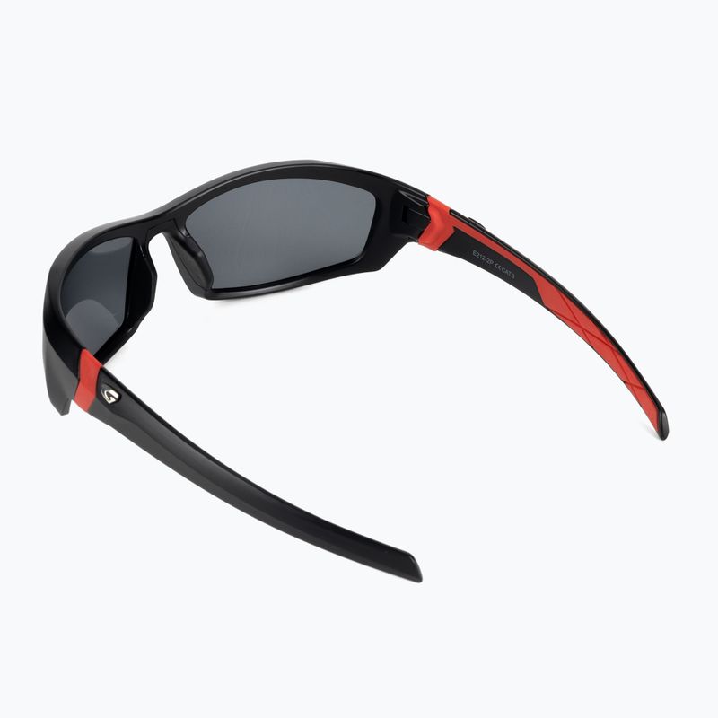 Okulary przeciwsłoneczne GOG Arrow matt black/red/flash mirror 2