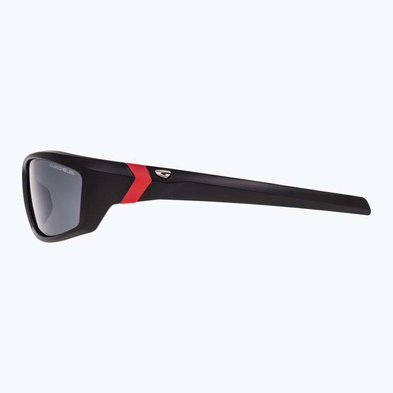 Okulary przeciwsłoneczne GOG Arrow matt black/red/flash mirror 7