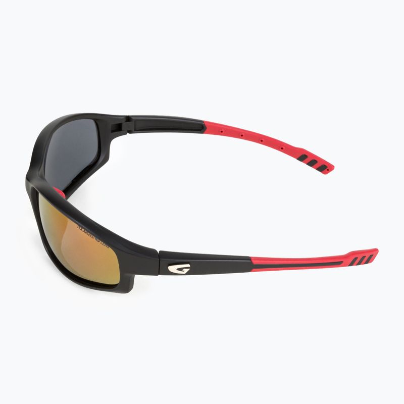 Okulary przeciwsłoneczne GOG Calypso matt black/red/red mirror 4
