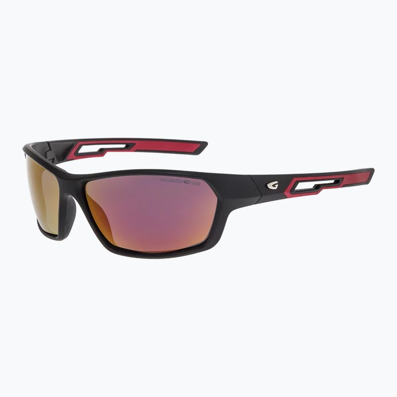 Okulary przeciwsłoneczne GOG Jil matt black/red/red mirror 6