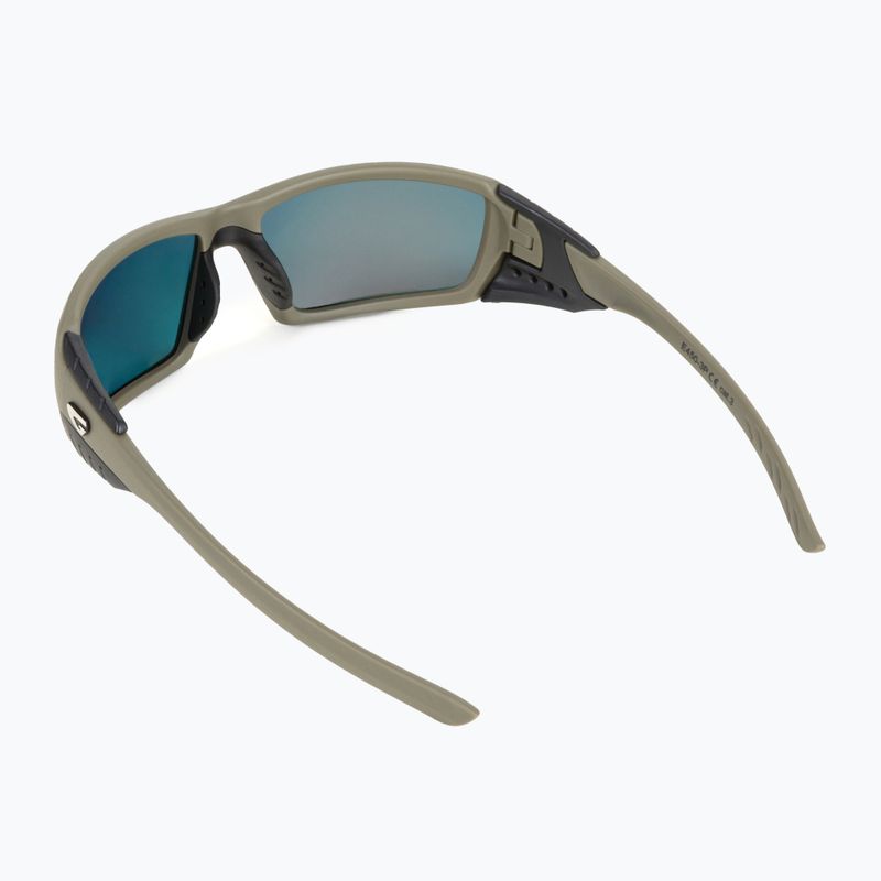 Okulary przeciwsłoneczne GOG Breeze matt green/black/ polychromatic red 2