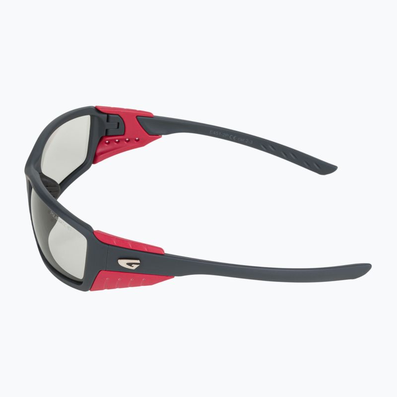 Okulary przeciwsłoneczne GOG Breeze T matt grey/red/smoke 4