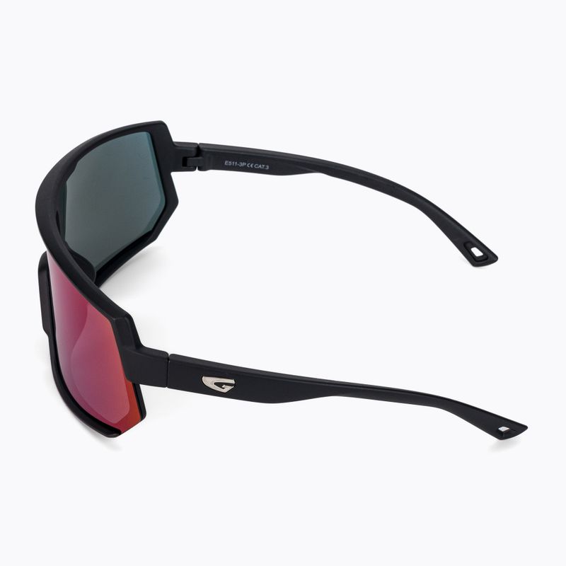 Okulary przeciwsłoneczne GOG Zeus matt black/polychromatic green 4