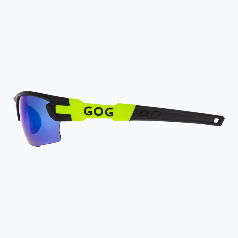 Okulary przeciwsłoneczne GOG Steno matt black/green/ polychromatic white/blue 9