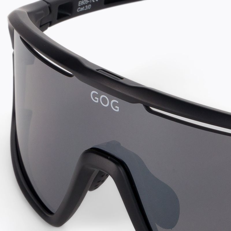 Okulary przeciwsłoneczne GOG Odyss matt black/flash mirror 6