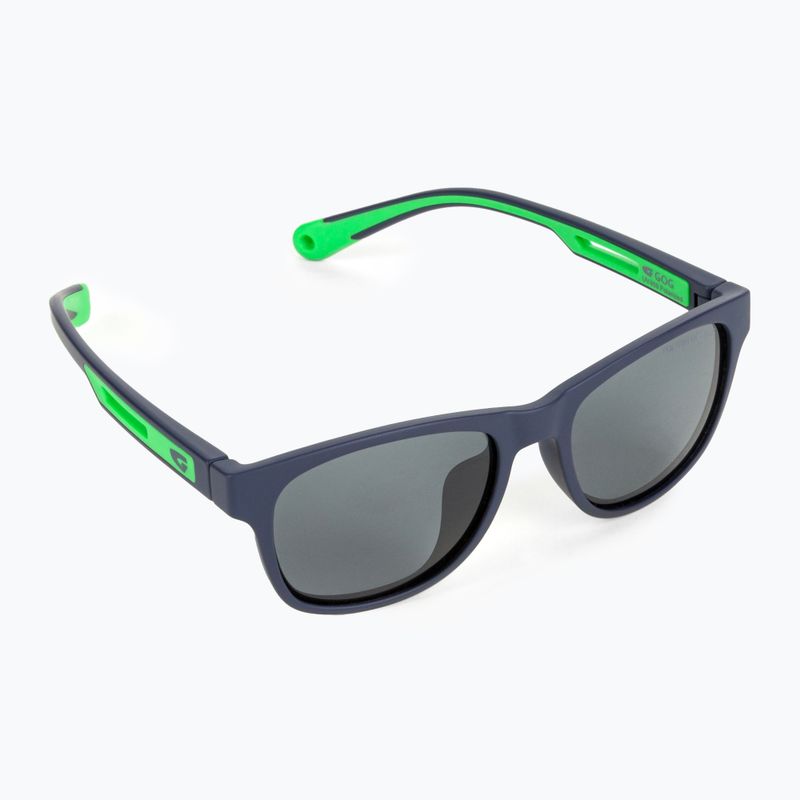Okulary przeciwsłoneczne dziecięce GOG Alfie matt navy blue/green/smoke