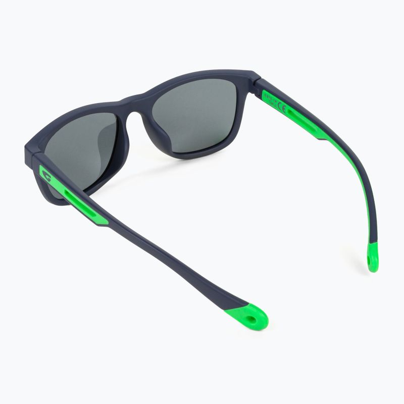 Okulary przeciwsłoneczne dziecięce GOG Alfie matt navy blue/green/smoke 2