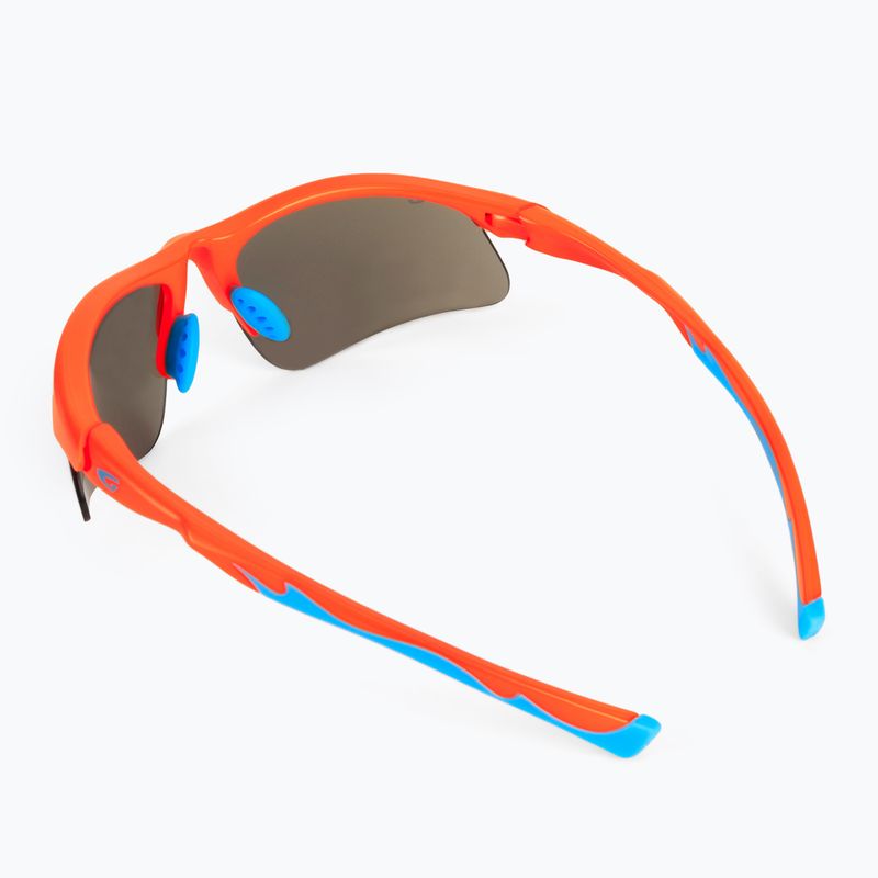 Okulary przeciwsłoneczne dziecięce GOG Balami matt neon orange/blue/blue mirror 2