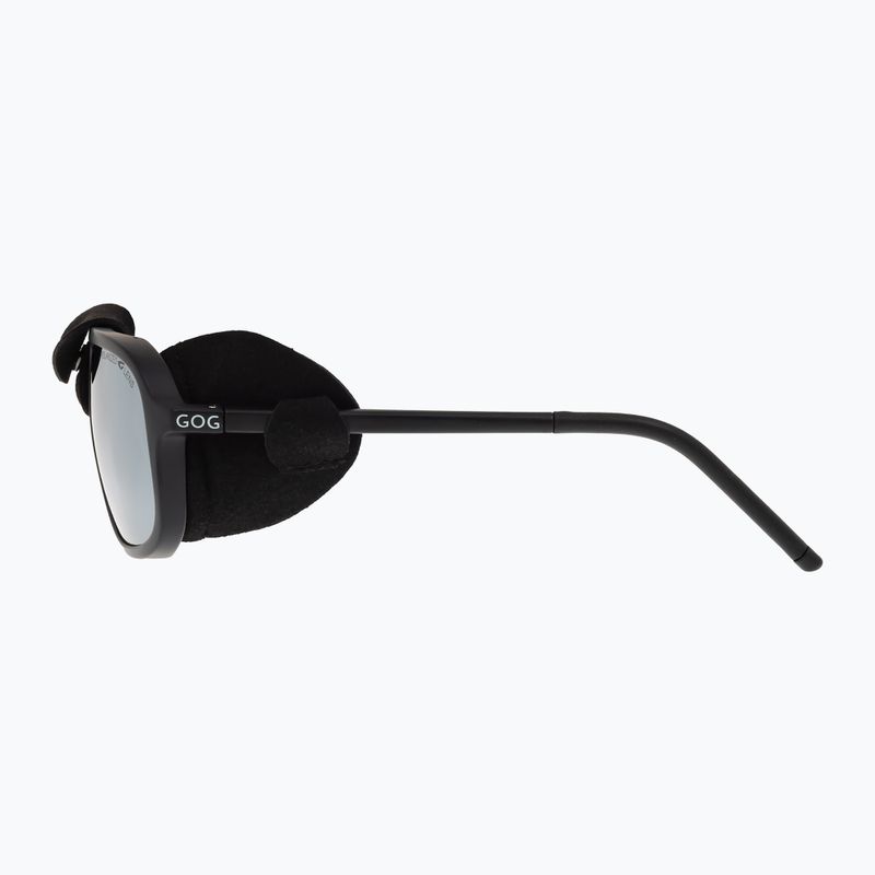 Okulary przeciwsłoneczne GOG Everest matt black/silver mirror 5