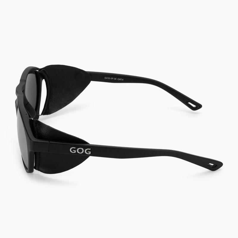 Okulary przeciwsłoneczne GOG Nanga matt black/silver mirror 4