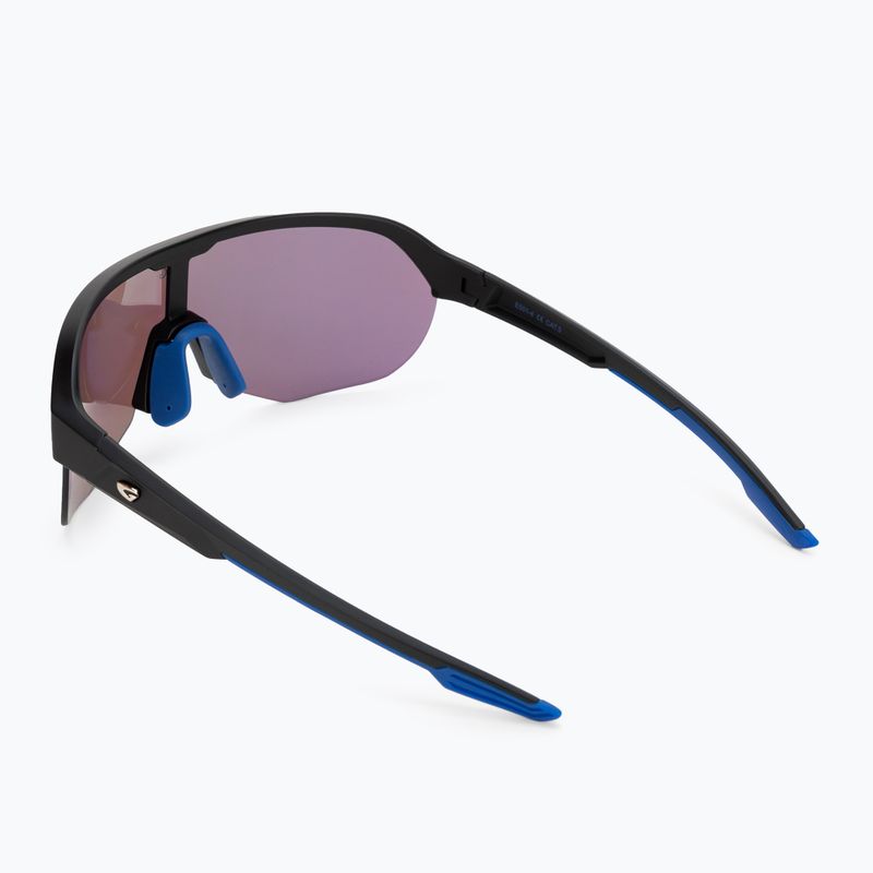 Okulary przeciwsłoneczne GOG Perseus matt black/blue/blue green 2