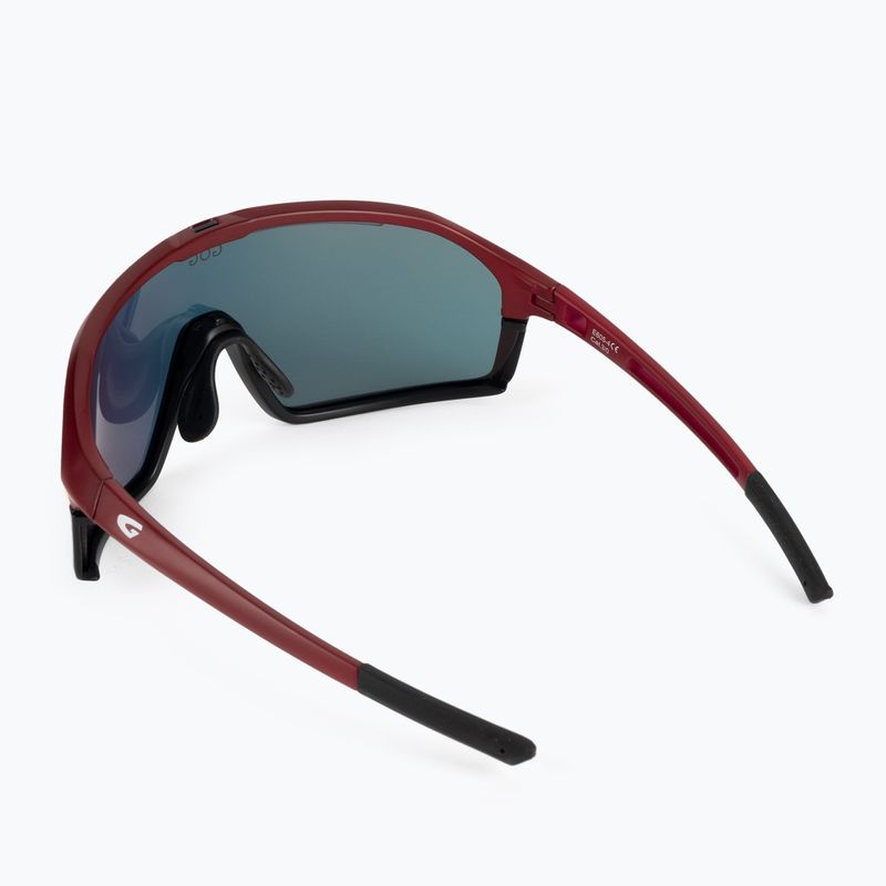 Okulary przeciwsłoneczne GOG Odyss matt burgundy/black/red 3