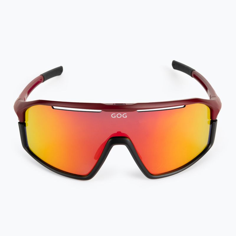 Okulary przeciwsłoneczne GOG Odyss matt burgundy/black/red 4