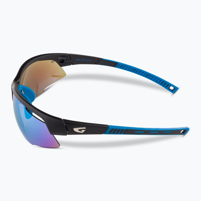 Okulary przeciwsłoneczne GOG Falcon matt black/blue/polychromatic white-blue 5