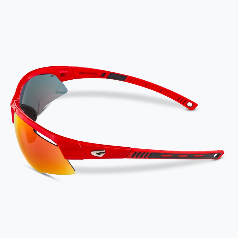 Okulary przeciwsłoneczne GOG Falcon red/black/polychromatic red 5