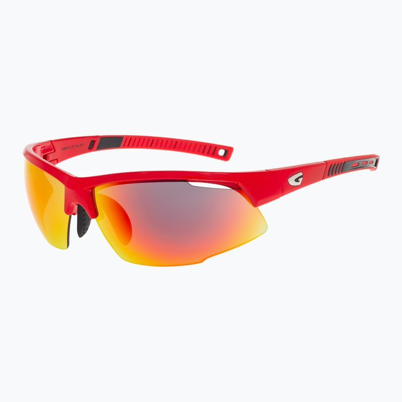 Okulary przeciwsłoneczne GOG Falcon red/black/polychromatic red 6