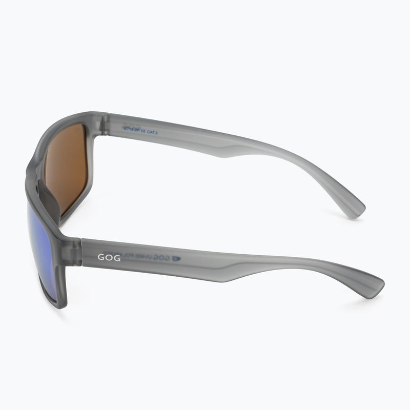 Okulary przeciwsłoneczne GOG Logan matt cristal grey/polychromatic white-blue 4