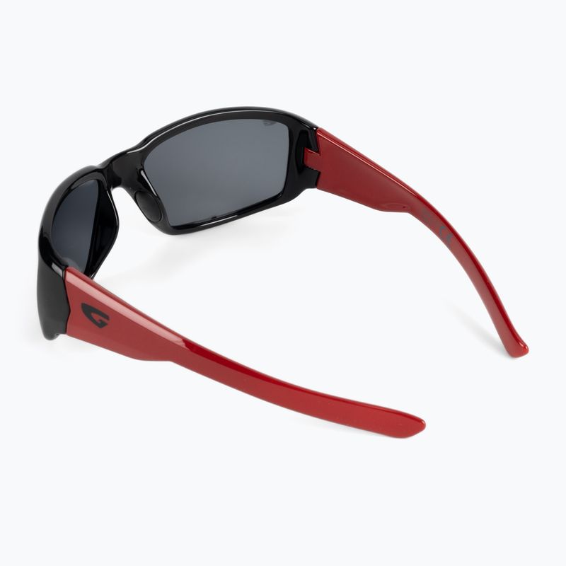 Okulary przeciwsłoneczne GOG Jungle black/red/smoke 2