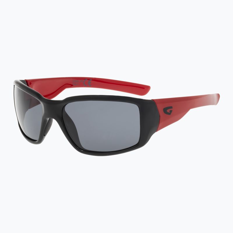 Okulary przeciwsłoneczne GOG Jungle black/red/smoke 5