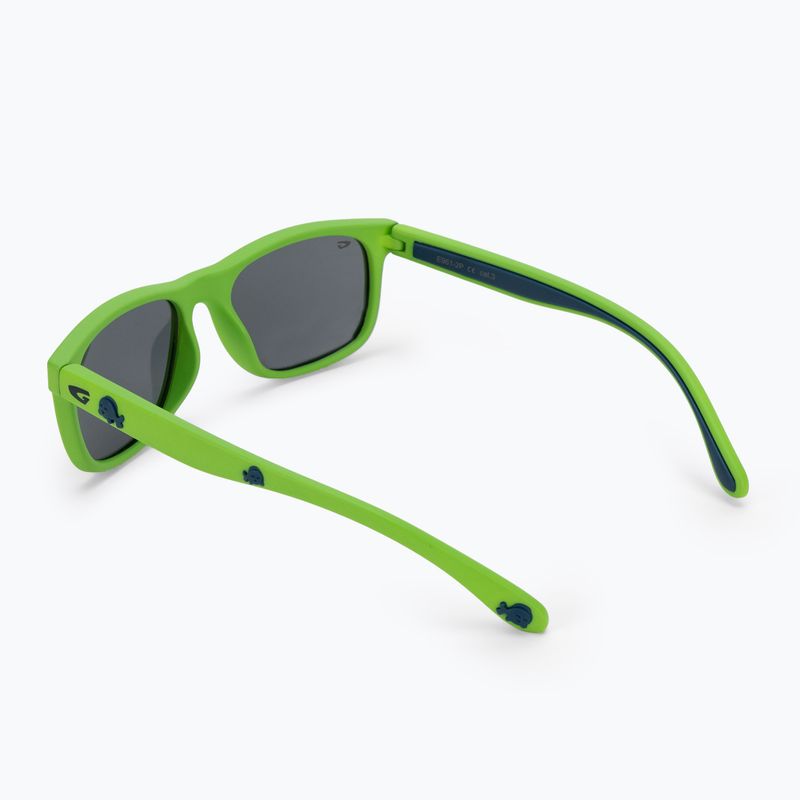 Okulary przeciwsłoneczne dziecięce GOG Alice matt neon green/blue/smoke 2