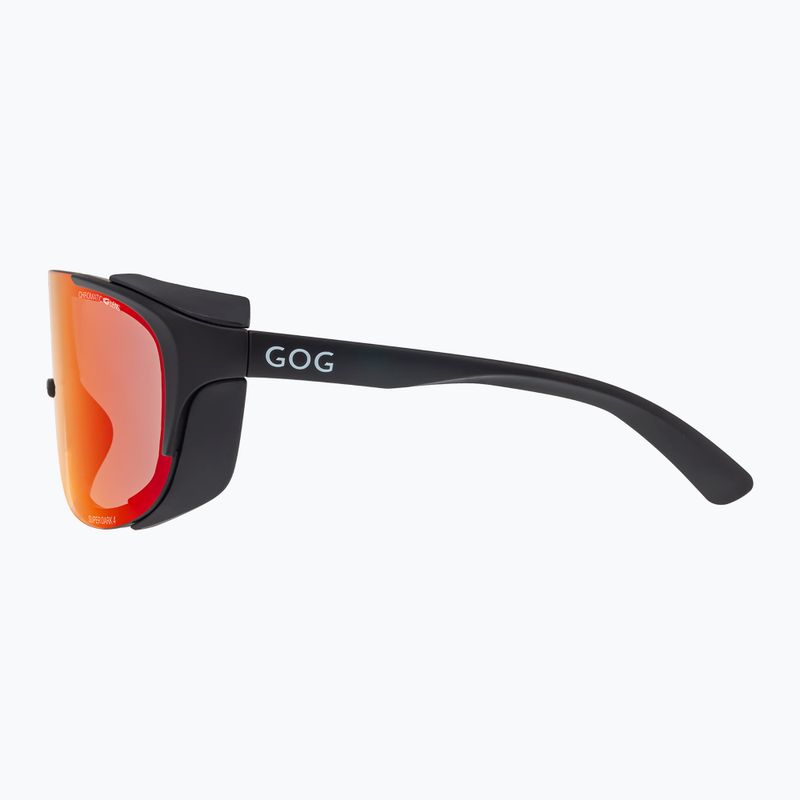Okulary przeciwsłoneczne GOG Tatra matt black/polychromatic red 6