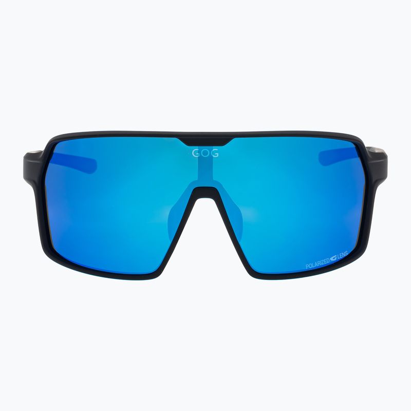 Okulary przeciwsłoneczne GOG Kronos matt black/polychromatic white-blue 6