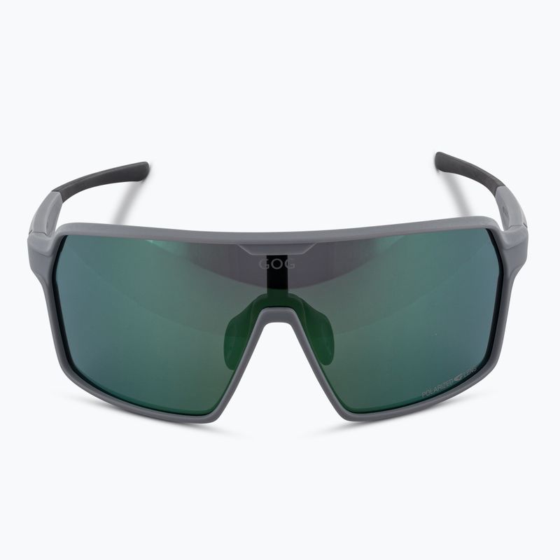 Okulary przeciwsłoneczne GOG Kronos matt grey/black/polychromatic green 3