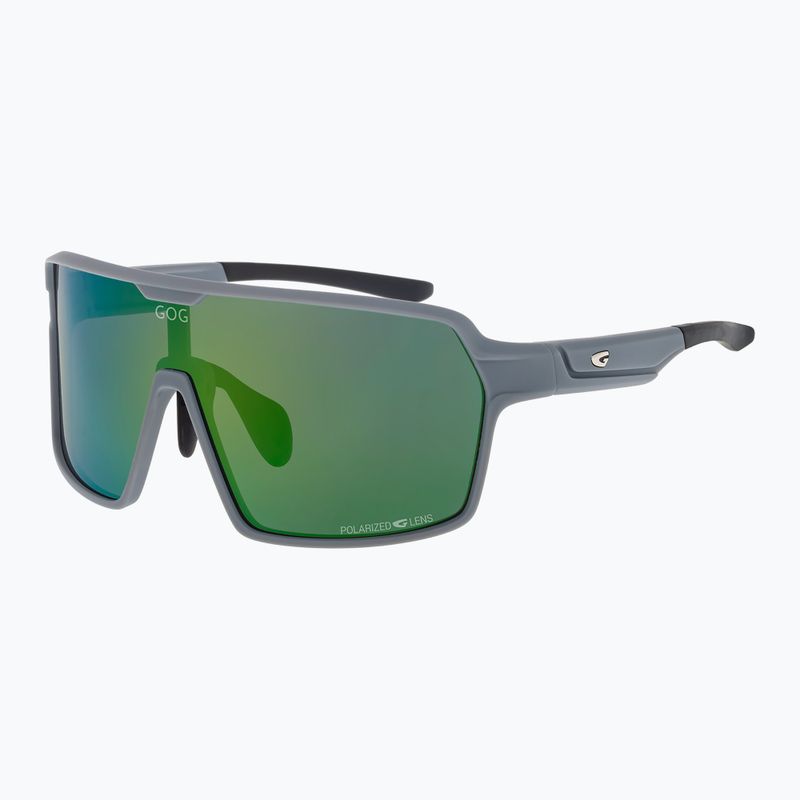 Okulary przeciwsłoneczne GOG Kronos matt grey/black/polychromatic green 5