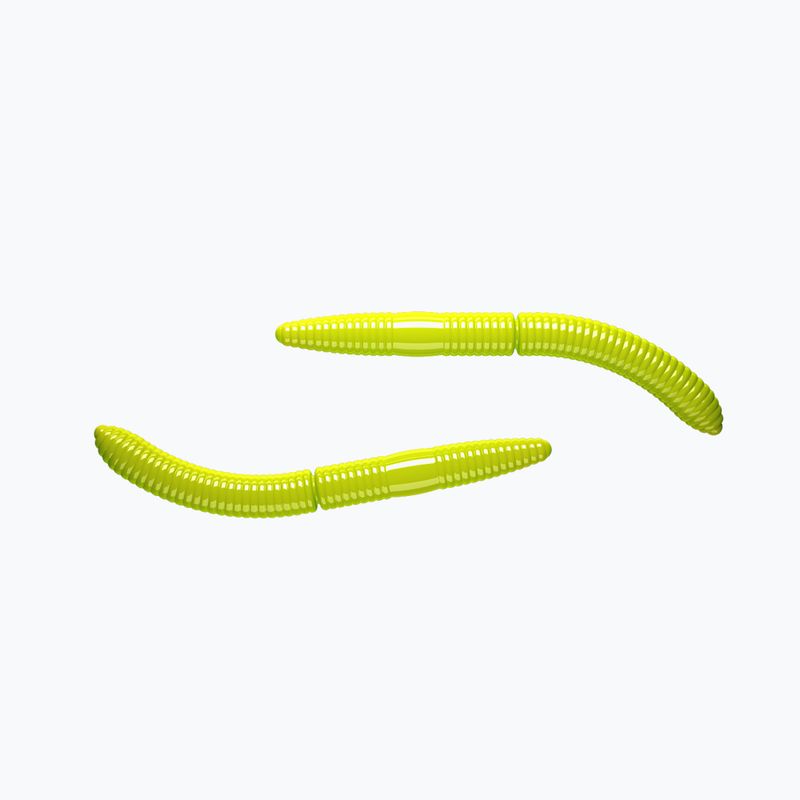 Przynęta gumowa Libra Lures Fatty D'Worm Krill 10 szt. apple green