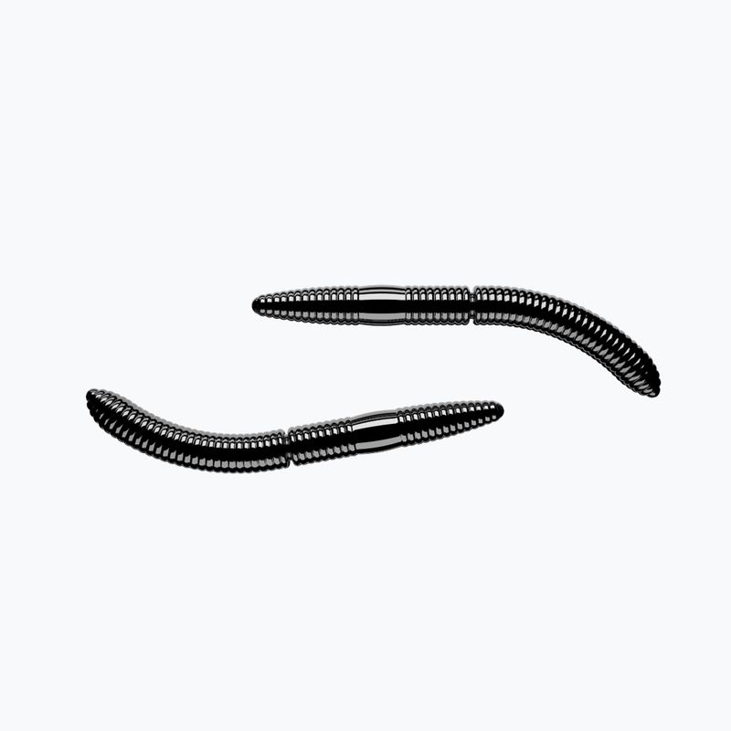 Przynęta gumowa Libra Lures Fatty D'Worm Ser 8 szt. black