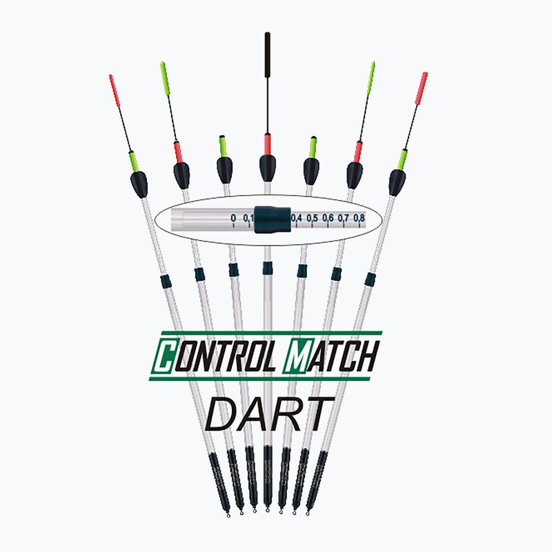 Spławik waggler Cralusso Coltrol Match With Dart multicolor