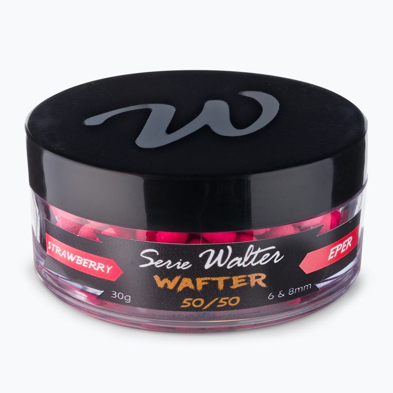 Przynęta haczykowa dumbells Maros SW Wafter Strawberry