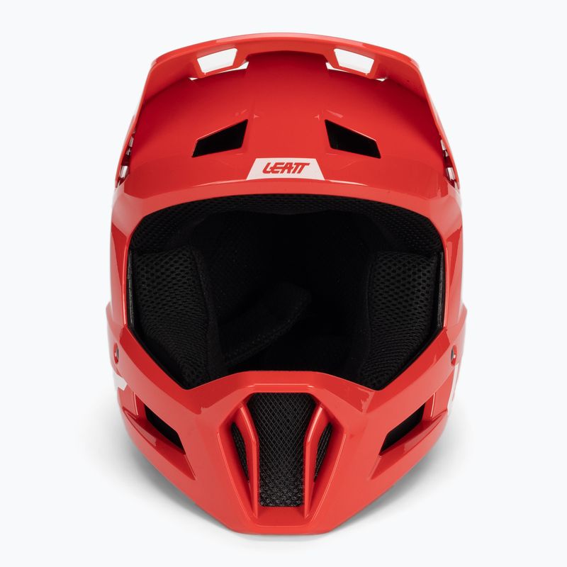 Kask rowerowy dziecięcy Leatt MTB Gravity 1.0 V23 Jr fire 2