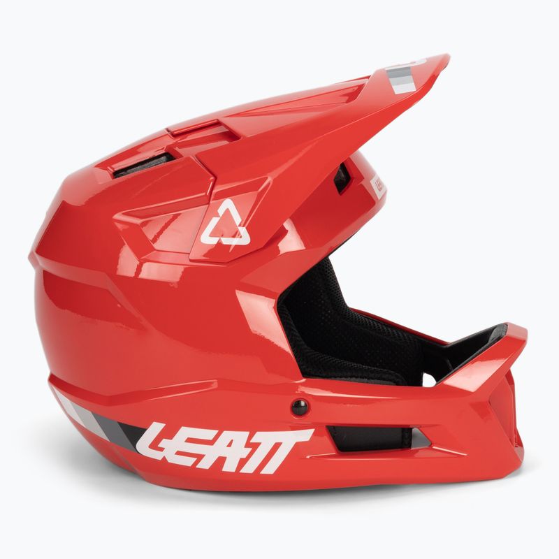 Kask rowerowy dziecięcy Leatt MTB Gravity 1.0 V23 Jr fire 3
