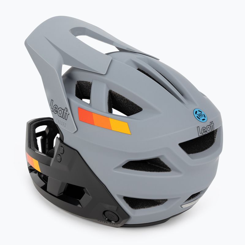 Kask rowerowy dziecięcy Leatt MTB Enduro 2.0 V23 Jr titanium 4