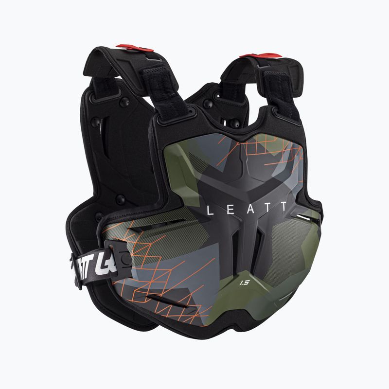 Buzer rowerowy Leatt Chest Protector 1.5 Torque camo