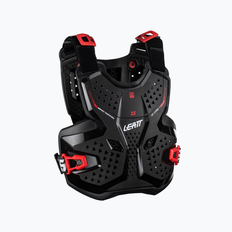 Buzer rowerowy dziecięcy Leatt Chest Protector 3.5 Jr black/red