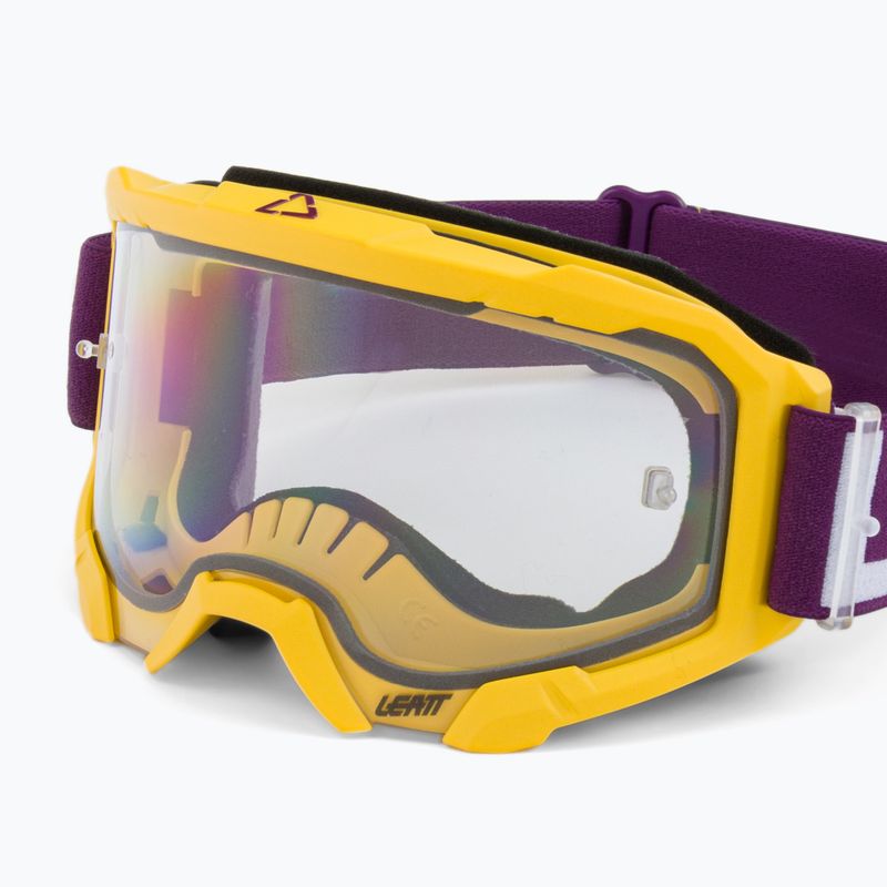 Gogle rowerowe Leatt Velocity 4.5 indigo/clear 5