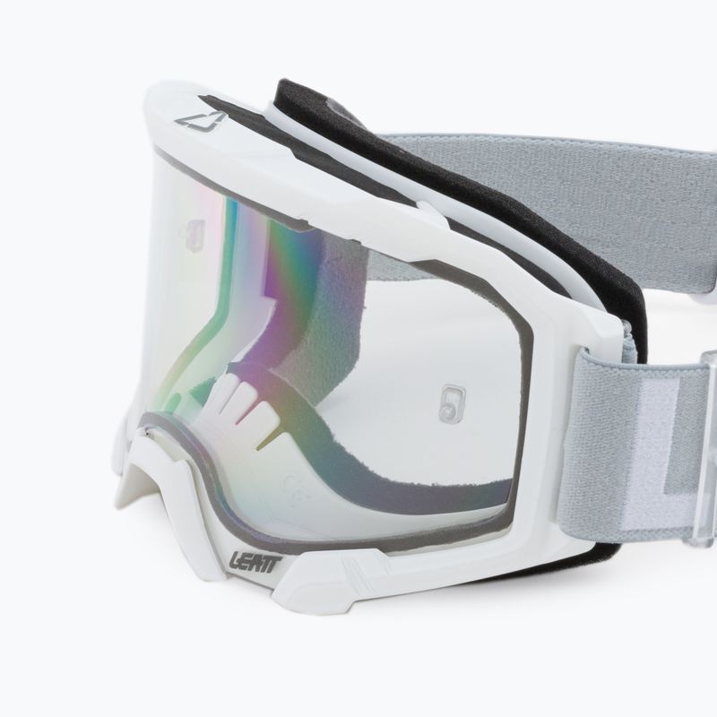 Gogle rowerowe Leatt Velocity 4.5 white/clear 5