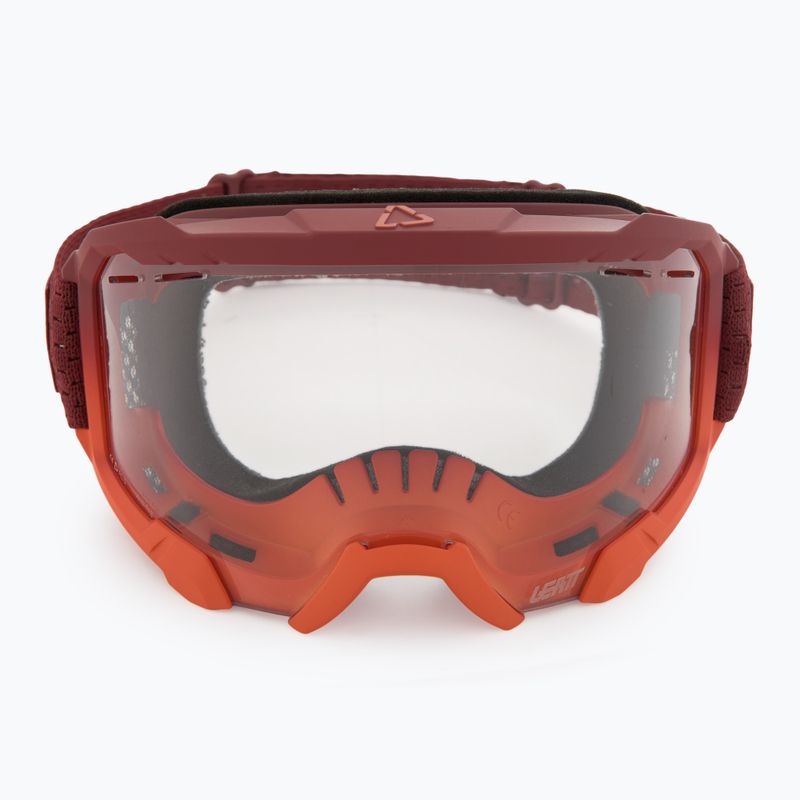 Gogle rowerowe Leatt Velocity 4.0 MTB flame/clear 2
