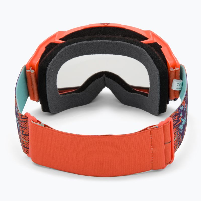 Gogle rowerowe Leatt Velocity 4.5 orange/clear 3