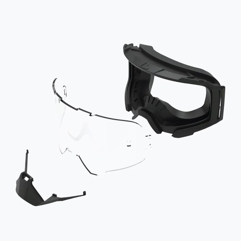 Gogle rowerowe Leatt Velocity 4.5 white/clear 3