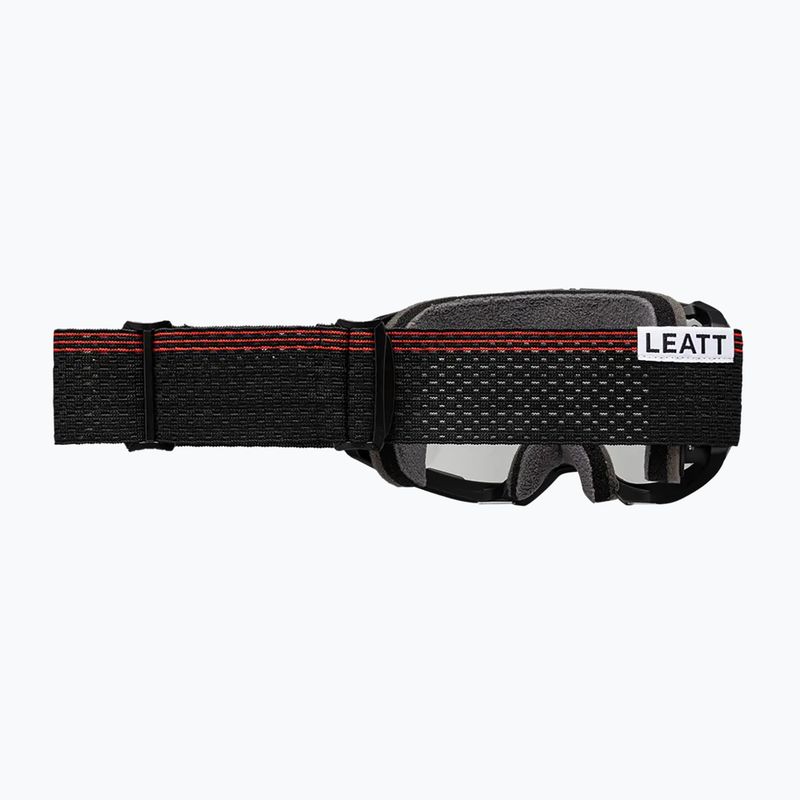 Gogle rowerowe Leatt Velocity 4.0 MTB X-Flow black/clear 2