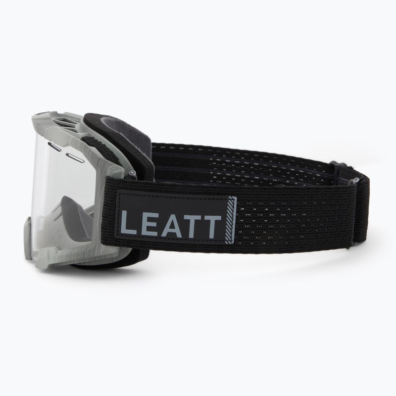 Gogle rowerowe Leatt Velocity 4.0 MTB brushed/clear 4